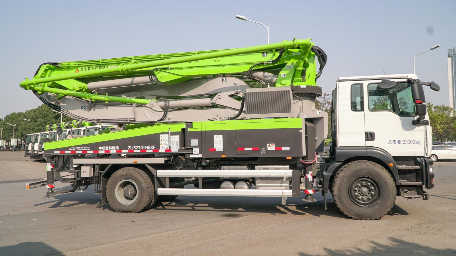 Автобетононасос Zoomlion 38X-5RZ шасси SCANIA 4×2