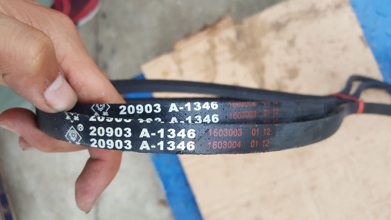 Ремень A1346Li помпы водяного охлаждения двигателя 4RMAZG