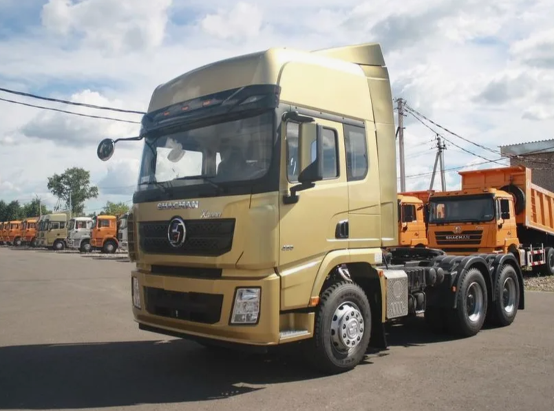 Кабина Shacman X6000 тягач (желтая)
