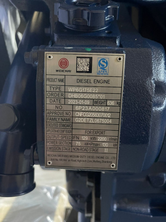 ДВИГАТЕЛЬ В СБОРЕ Weichai WP6G175E22, DHB06G0085*01